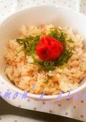 ✿朝食・お弁当に✿梅マヨおかかごはん✿-レシピのメイン写真