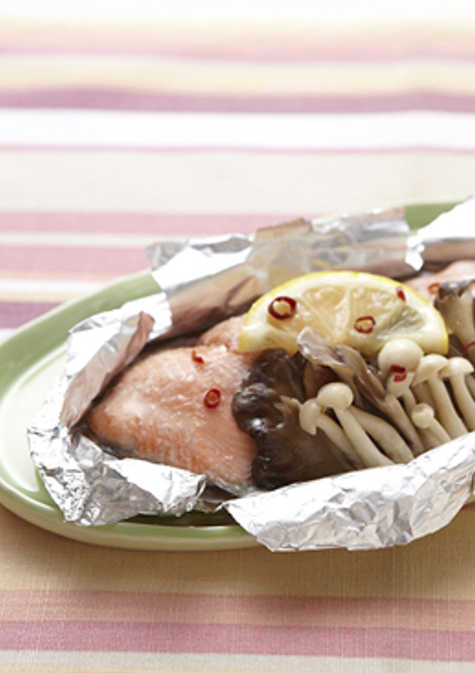 きのこと生鮭のホイル焼き-レシピのメイン写真