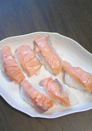 なんちゃって炙りサーモン-レシピのメイン写真