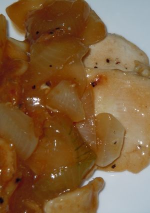 鶏むね肉と玉ねぎの炒め物～中華あんかけ～-レシピのメイン写真