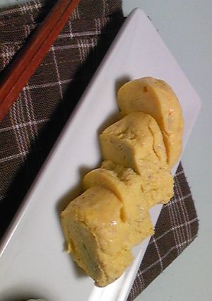 お弁当おつまみに♡ニンニク一味卵焼き-レシピのメイン写真