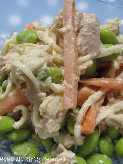 切り干し大根とツナ枝豆のマヨポンサラダ-レシピのメイン写真