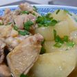 大根と鶏肉の煮物。