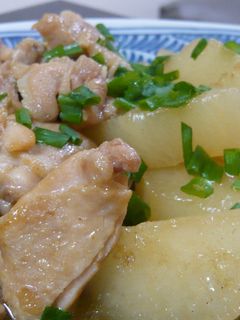 大根と鶏肉の煮物。-レシピのメイン写真