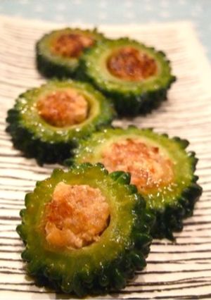 ゴーヤの肉詰め-レシピのメイン写真
