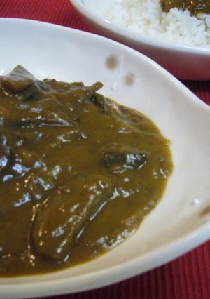 ★旦那しゃんがほめてくれたよ茄子カレー★-レシピのメイン写真
