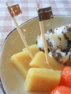 離乳食後期〜☆さつまいも羊羮-レシピのメイン写真