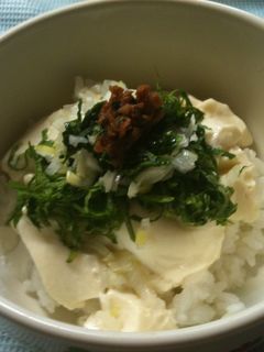 季節のお豆腐丼-レシピのメイン写真