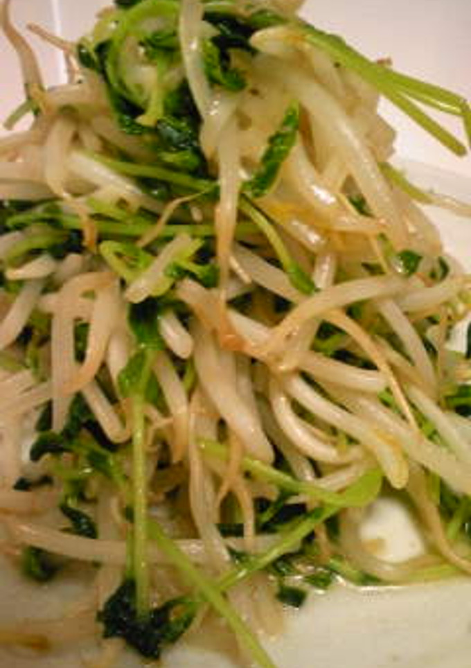 簡単☆もやしと豆苗炒め-レシピのメイン写真