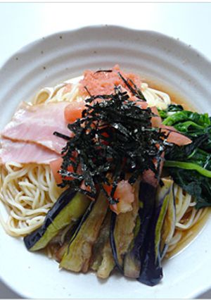 めんつゆを使った和風冷製パスタ-レシピのメイン写真