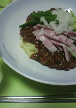 あり合わせのジャージャー麺-レシピのメイン写真