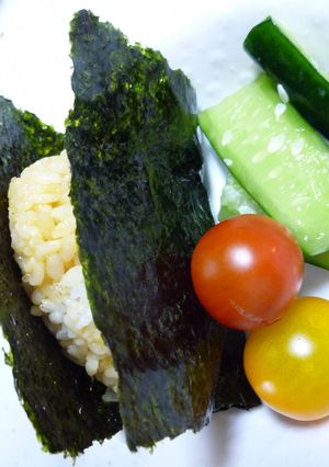 黄身のおにぎり-レシピのメイン写真
