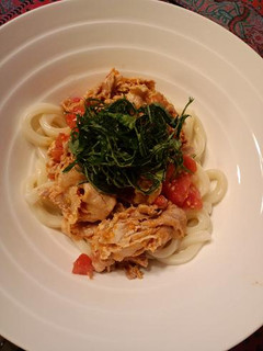 豚しゃぶ&トマトの冷やしうどん-レシピのメイン写真