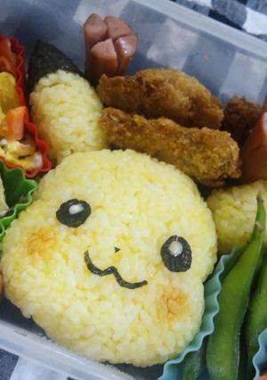 ピカチューおにぎり☆キャラ弁☆-レシピのメイン写真