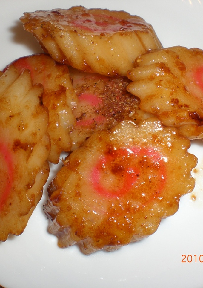 なるとのかば焼きのたれ炒め-レシピのメイン写真