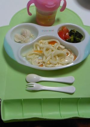 離乳食後期（10ヶ月）煮込みうどんランチ-レシピのメイン写真