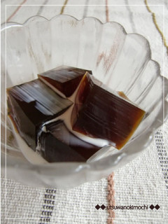 サイダーde作る♪コーヒーゼリー-レシピのメイン写真