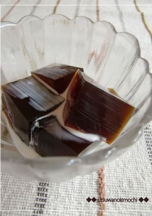 サイダーde作る♪コーヒーゼリー-レシピのメイン写真