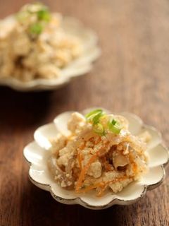 白味噌とごまが香る京風白和え-レシピのメイン写真