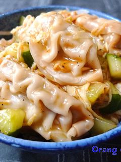 餃子ときゅうりの甘酢あんかけ丼-レシピのメイン写真
