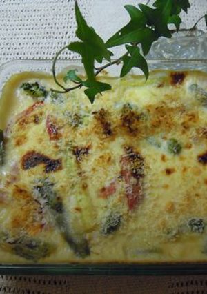 温野菜たっぷりグラタン-レシピのメイン写真
