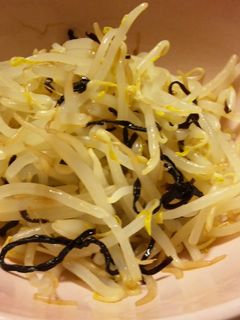 もやしの塩昆布和え-レシピのメイン写真