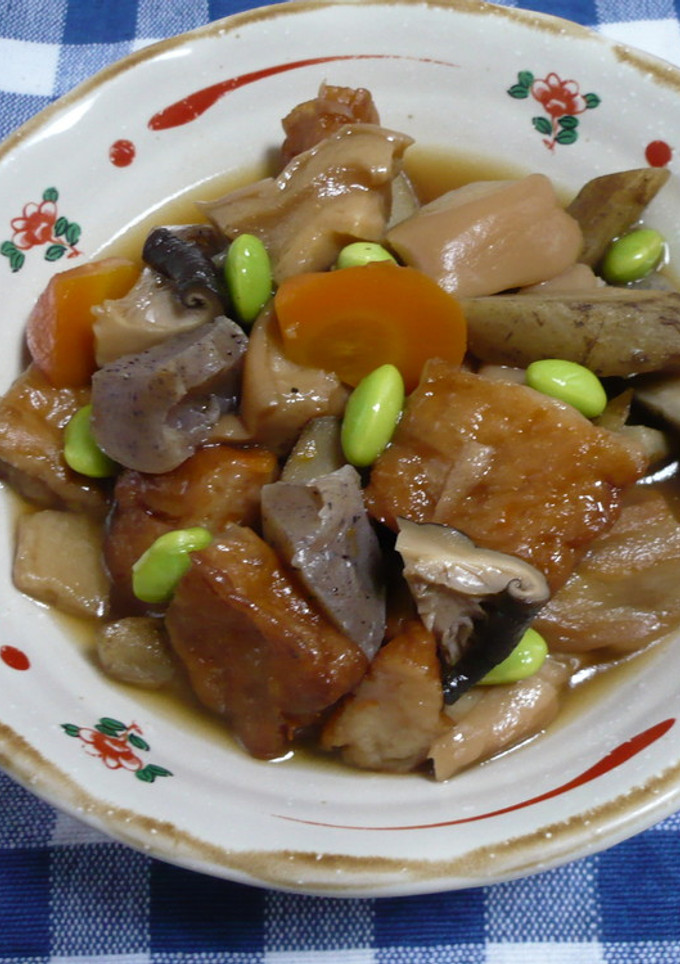 さつま揚げと根菜の煮物☆圧力鍋使用-レシピのメイン写真