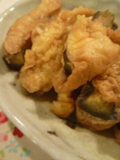 茄子の油揚げ巻き煮-レシピのメイン写真