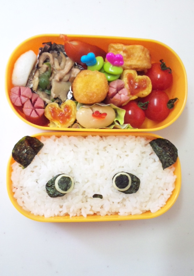 キャラ弁☆たれぱんだ のり弁簡単♪-レシピのメイン写真