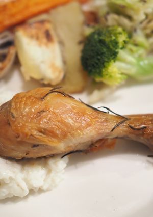 低温調理器でチキンコンフィ-レシピのメイン写真