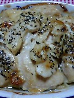 オーブンで簡単!胸肉マヨ焼き-レシピのメイン写真