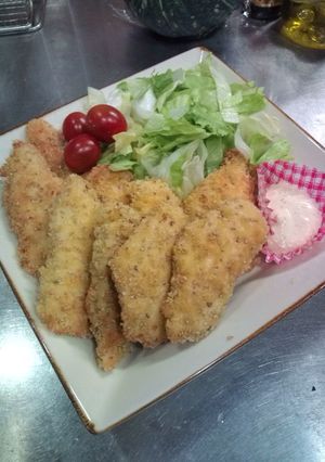 鶏肉♪ささみ　ガーリックフライ～激ウマ♡-レシピのメイン写真