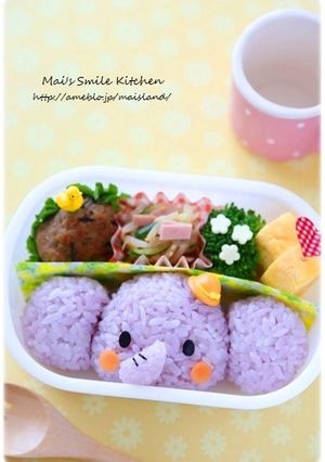 ぞうさんのお弁当＊キャラ弁-レシピのメイン写真