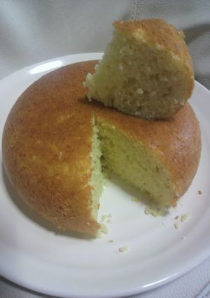 炊飯器でふわふわヨーグルトケーキ-レシピのメイン写真