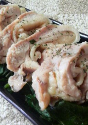 レンジで！鶏肉のクミン風味みりん蒸し♪-レシピのメイン写真