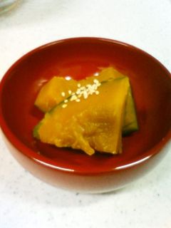 カボチャこっくりてり煮-レシピのメイン写真