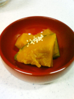 カボチャこっくりてり煮-レシピのメイン写真