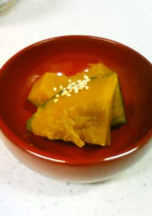 カボチャこっくりてり煮-レシピのメイン写真