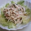 シャキシャキ大根と大葉のツナマヨサラダ