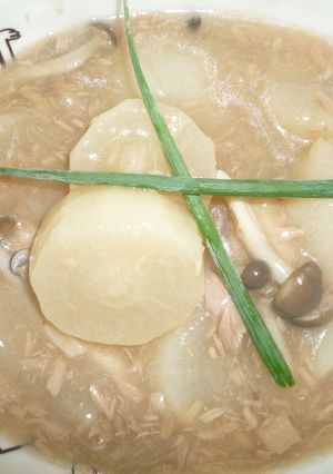 ツナと大根の煮物-レシピのメイン写真