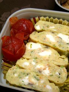 お弁当に✿クリームチーズのいろどり卵焼-レシピのメイン写真