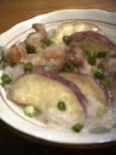 鶏肉+さつま芋のみぞれ煮-レシピのメイン写真