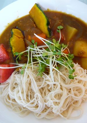 夏にツルン♪そーめんカレー☆★-レシピのメイン写真
