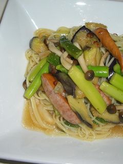 夏野菜の冷製パスタ-レシピのメイン写真