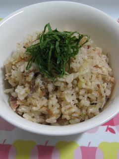 秋刀魚みりん干しの炊き込みご飯-レシピのメイン写真