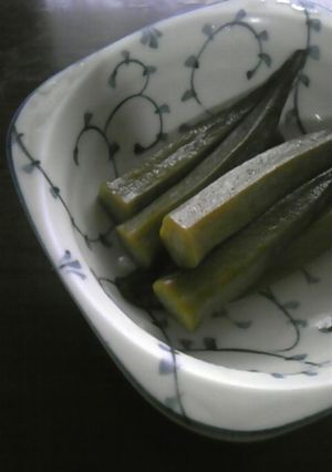 オクラの浅漬け-レシピのメイン写真
