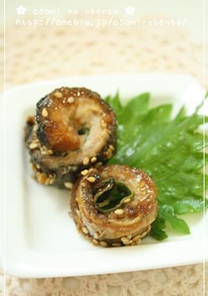 お弁当おかず☆秋刀魚ロール揚げ・甘辛-レシピのメイン写真