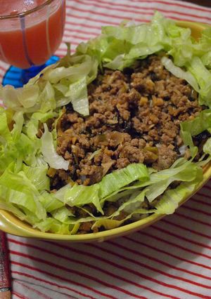 我が家流！　真夏に旨い肉味噌ごはん-レシピのメイン写真