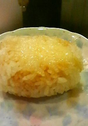 簡単☆焼きおにぎりonバター-レシピのメイン写真