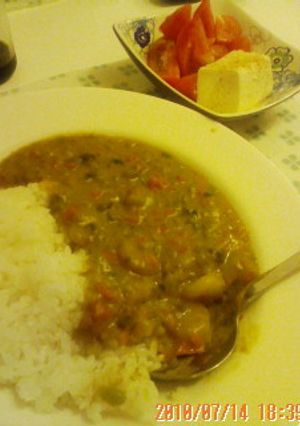 ダイエット♪170kcalココナツカレー-レシピのメイン写真